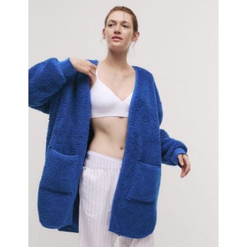 Womens Teddy Fleece Dressing Gown - - M&S Collection - Modalova