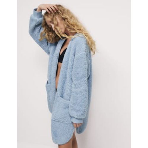 Womens Teddy Fleece Dressing Gown - - M&S Collection - Modalova