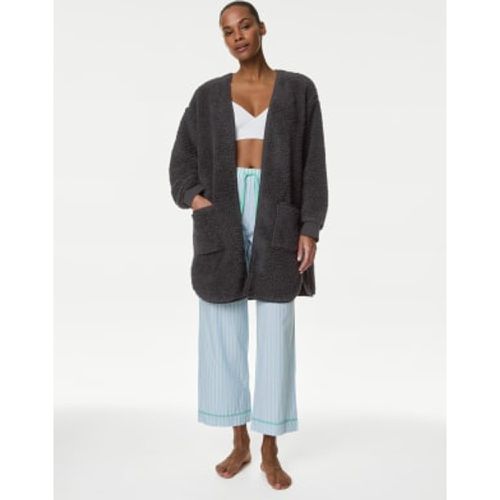 Womens Teddy Fleece Dressing Gown - - M&S Collection - Modalova