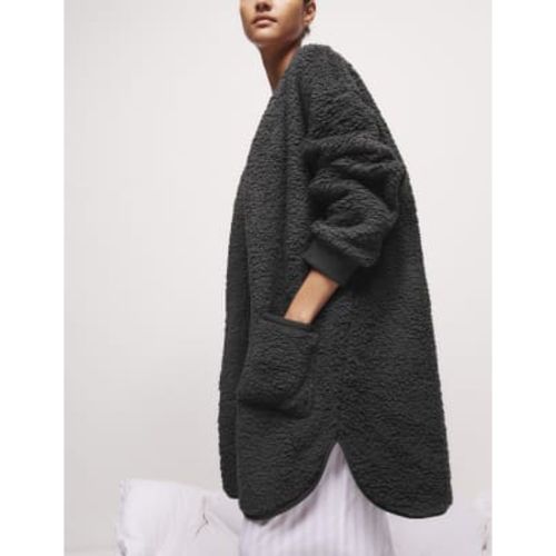 Womens Teddy Fleece Dressing Gown - - M&S Collection - Modalova