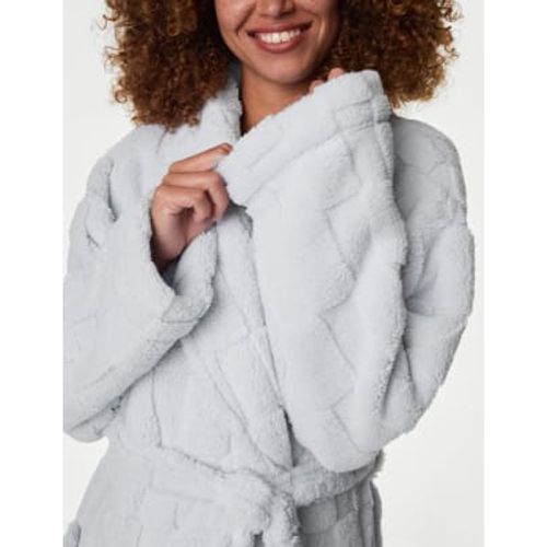 Womens Teddy Fleece Dressing Gown - - M&S Collection - Modalova