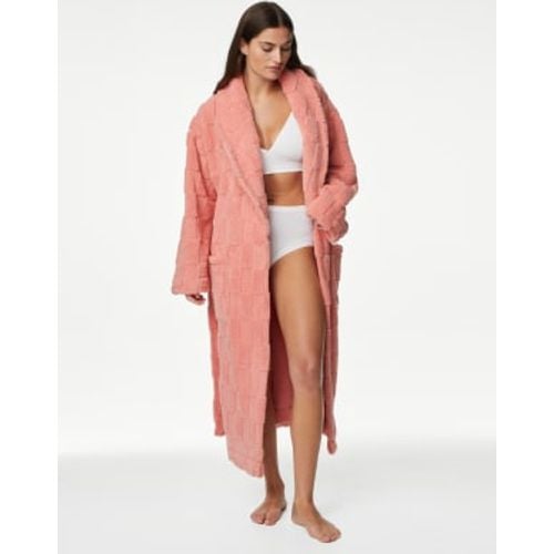 Womens Teddy Fleece Dressing Gown - - M&S Collection - Modalova