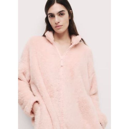 Womens Fleece Full Zip Dressing Gown - - M&S Collection - Modalova