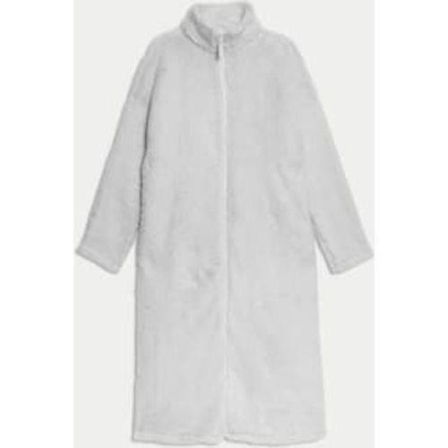 Womens Fleece Full Zip Dressing Gown - - M&S Collection - Modalova