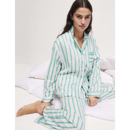 Womens Women's Candy Striped Family Christmas Pyjama Set - - M&S Collection - Modalova