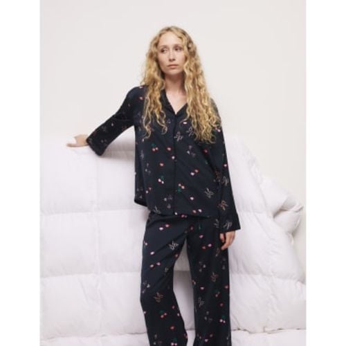 Womens Dream Satin™ Printed Revere Pyjama Set - - M&S Collection - Modalova