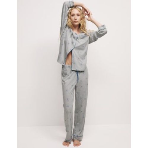 Womens Cool Comfort™ Printed Pyjamas - - M&S Collection - Modalova