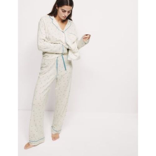 Womens Cool Comfort™ Printed Pyjamas - - M&S Collection - Modalova