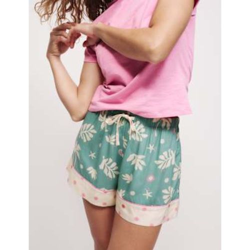 Womens Printed Pyjama Shorts - M&S Collection - Modalova