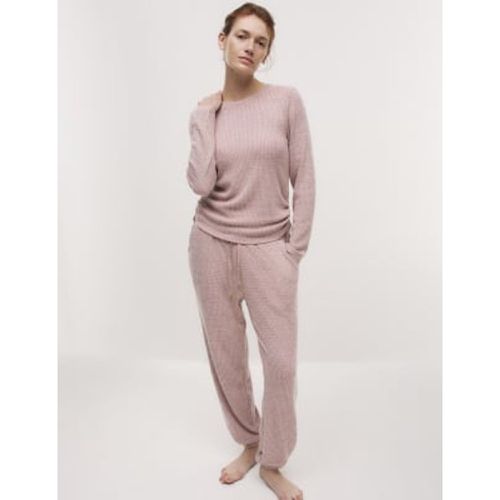 Womens Waffle Pyjama Top - - M&S Collection - Modalova