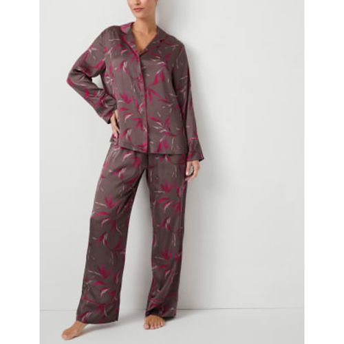 Womens Satin Floral Print Pyjama Set - - Rosie - Modalova