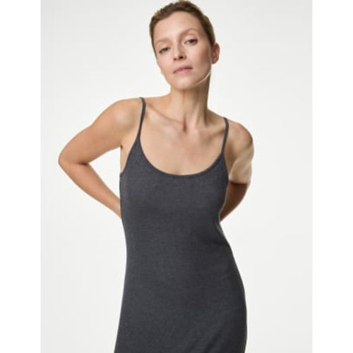 Womens Ribbed Strappy Nightdress - - M&S Collection - Modalova