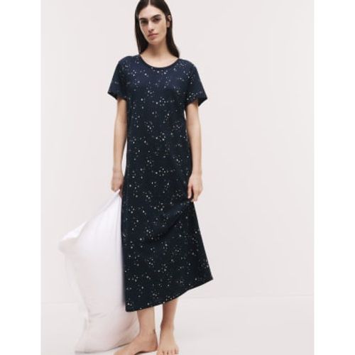 Womens Cool Comfort™ Star Print Nightdress - - Body by M&S - Modalova