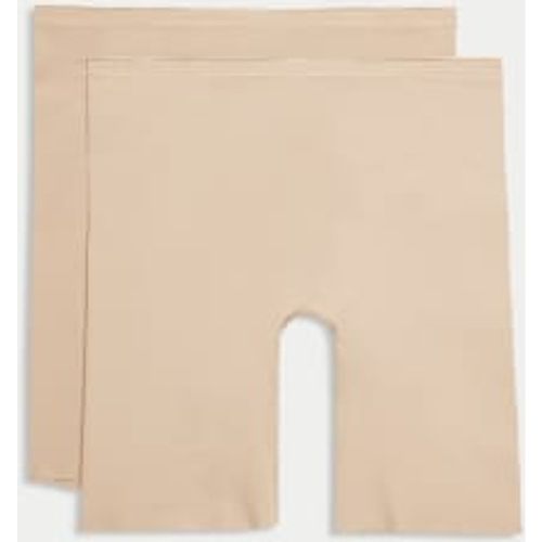 Womens 2pk Light Control Thigh Slimmers - - M&S Collection - Modalova