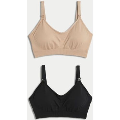 Womens 2pk Seamless Full Cup Nursing Bras - - M&S Collection - Modalova