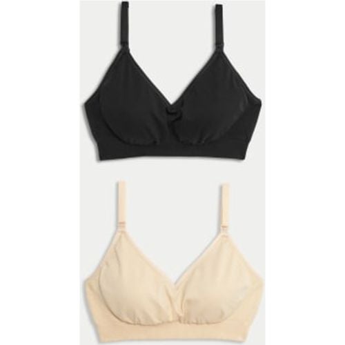 Womens 2pk Seamless Full Cup Nursing Bras - - M&S Collection - Modalova