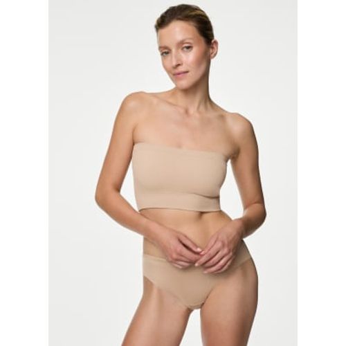 Womens Seamless Non Wired Bandeau Bra - - M&S Collection - Modalova