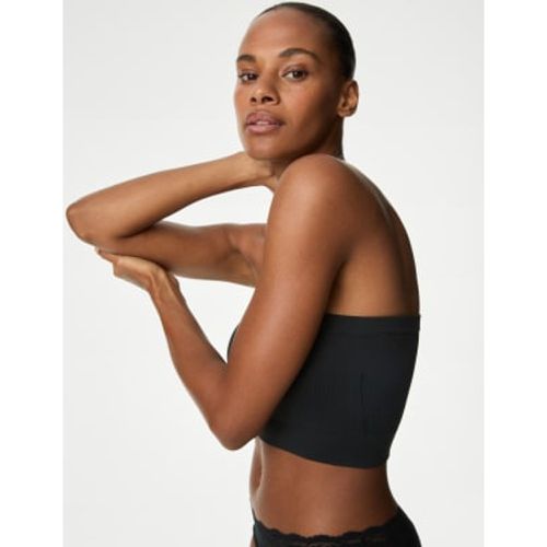 Womens Seamless Non Wired Bandeau Bra - - M&S Collection - Modalova