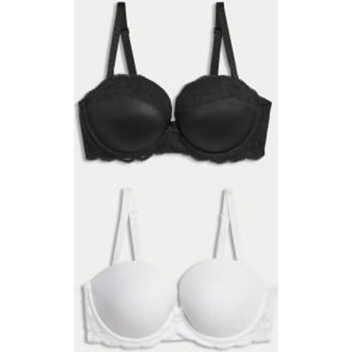 Womens 2pk Wired Multiway Push Up Bras A-E - - M&S Collection - Modalova