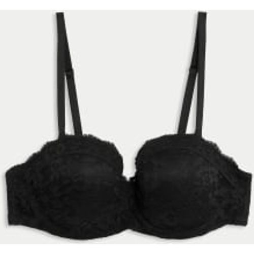 Womens Lace Wired Strapless Bandeau Bra A-E - - M&S Collection - Modalova