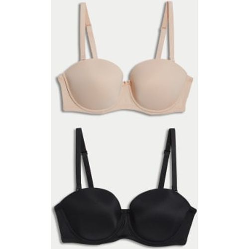 Womens 2pk Padded Multiway Bras A-E - /, / - M&S Collection - Modalova