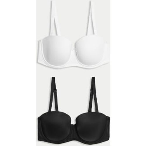 Womens 2pk Padded Multiway Bras A-E - /, / - M&S Collection - Modalova