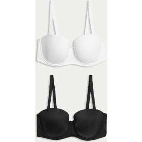 Womens 2pk Padded Multiway Bras A-E - /, / - M&S Collection - Modalova