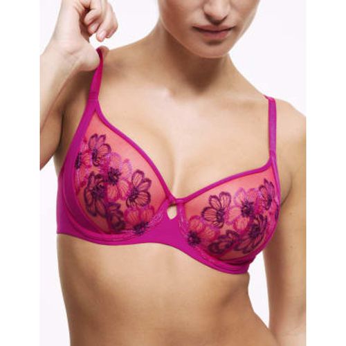 Womens Embrace Embroidered Wired Full Cup Bra A-E - - M&S Collection - Modalova