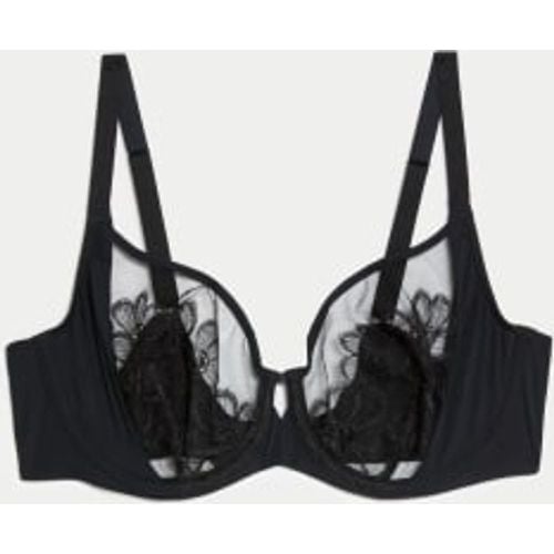 Womens Embrace Embroidered Wired Full Cup Bra A-E - - M&S Collection - Modalova