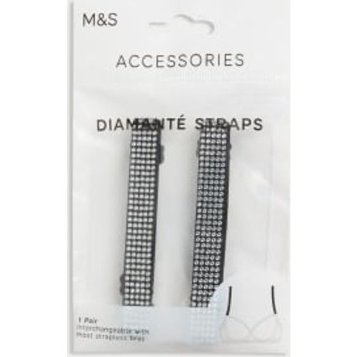 Womens Diamante Bra Straps - - M&S Collection - Modalova