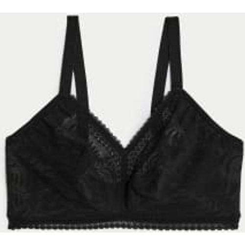 Womens Flexifit™ Lace Non Wired Bralette F-H - - M&S Collection - Modalova