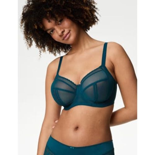 Womens Mesh Wired Extra Support Bra (F-J) - - M&S Collection - Modalova