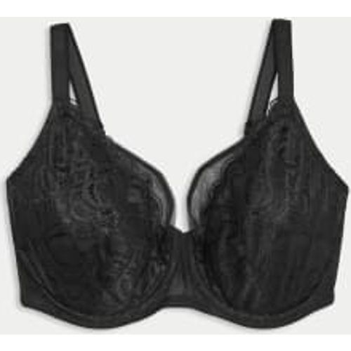 Womens Amelia Lace Natural Lift Wired Full Cup Bra (F+) - - M&S Collection - Modalova