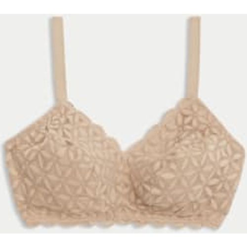 Womens Lace Non-Padded Bralette F-H - - M&S Collection - Modalova