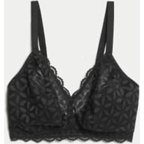 Womens Lace Non-Padded Bralette F-H - - M&S Collection - Modalova