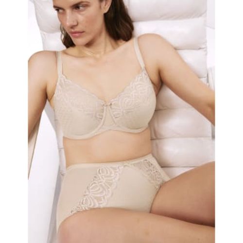 Womens Amelia Lace Wired Minimiser Bra (C-H) - - M&S Collection - Modalova