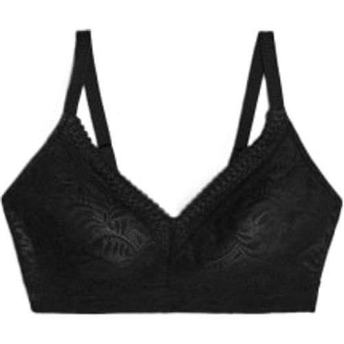 Womens Flexifit™ Lace Non Wired Minimiser Bra C-H - - M&S Collection - Modalova