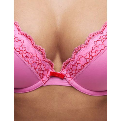 Womens Lace Wired Push-Up Bra A-E - - M&S Collection - Modalova