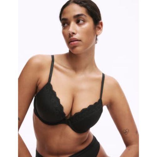 Womens Lace Wired Push-Up Bra A-E - - M&S Collection - Modalova