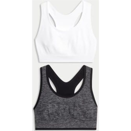 Womens 2pk Seamless Medium Support Sports Bras - - Goodmove - Modalova