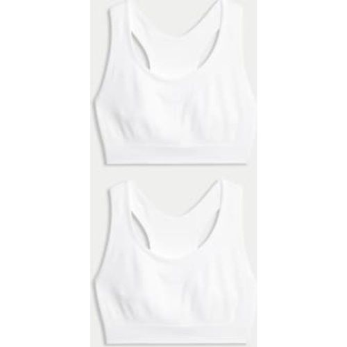 Womens 2pk Seamless Medium Support Sports Bras - - Goodmove - Modalova