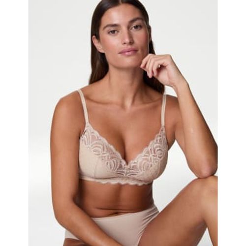 Womens Amelia Lace Non Wired Full Cup Bra (A-E) - - M&S Collection - Modalova