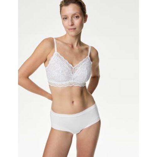 Womens Lace Non Wired Bralette A-E - - M&S Collection - Modalova