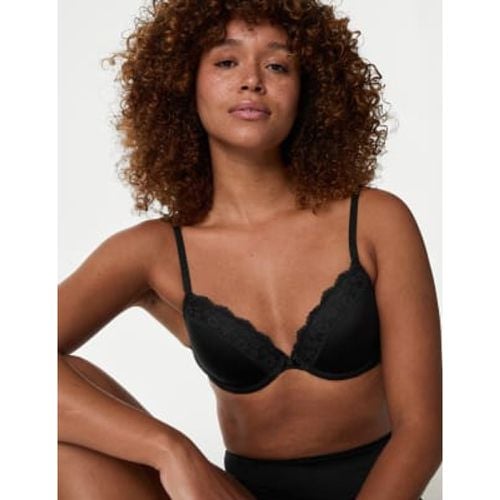 Womens Lace Padded Plunge Wired Bra A-E - - M&S Collection - Modalova