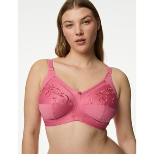 Womens Total Support Embroidered Full Cup Bra GG-K - - M&S Collection - Modalova