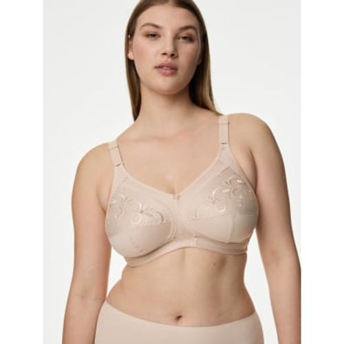 Womens Total Support Embroidered Full Cup Bra B-G - - M&S Collection - Modalova