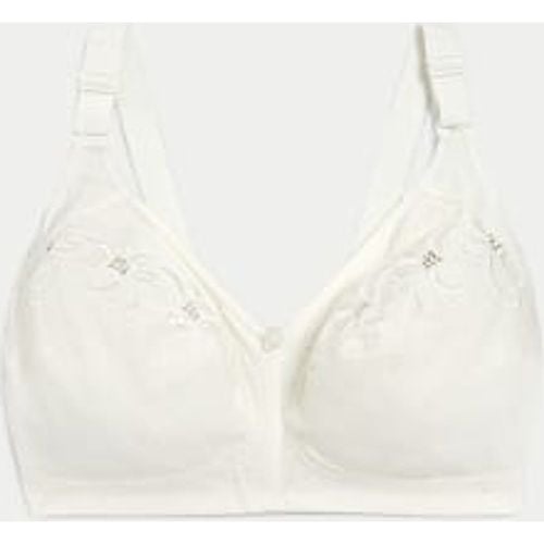 Womens Total Support Embroidered Full Cup Bra B-G - - M&S Collection - Modalova