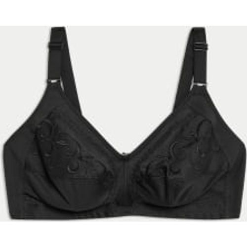 Womens Total Support Embroidered Full Cup Bra B-G - - M&S Collection - Modalova