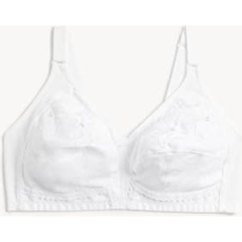 Womens Total Support Embroidered Full Cup Bra B-G - - M&S Collection - Modalova