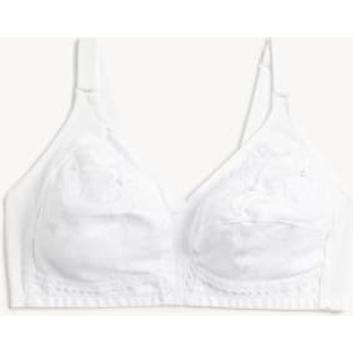 Womens Total Support Embroidered Full Cup Bra B-G - - M&S Collection - Modalova